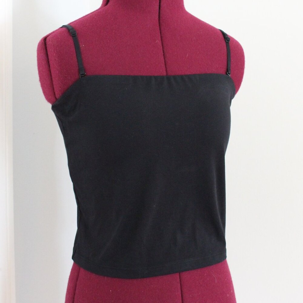 Uniqlo AIRism Black Cropped Brami